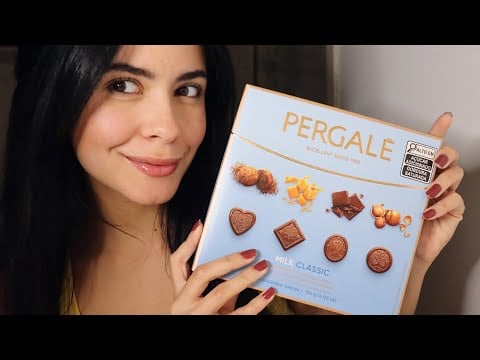 ASMR COMENDO CHOCOLATE