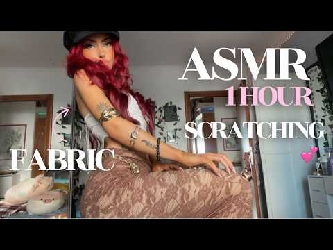 ASMR - 1 HOUR INTENSE FABRIC SCRATCHING AND BODY TRIGGERS✨💕