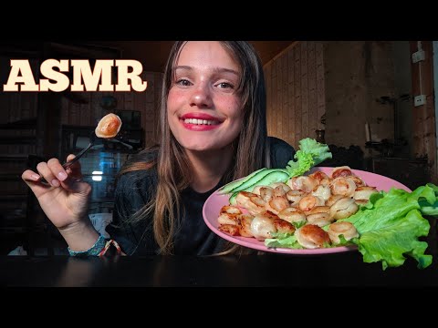 АСМР Мукбанг Жаренные ПЕЛЬМЕНИ Итинг 🥟 ASMR DUMPLINGS MUKBANG EATING