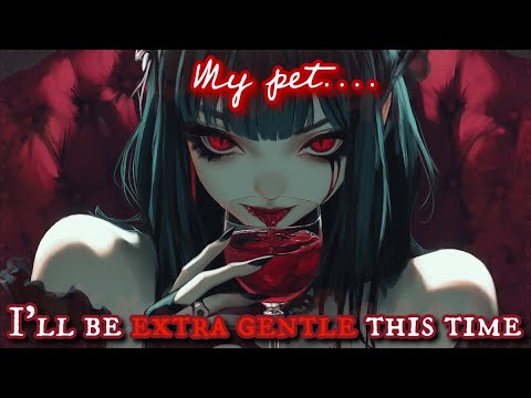 [F4M] 🩸 A Vampire's Prisoner [Feeding] [Reluctant Listener] [Yandere]  [Praise] [Aftercare]