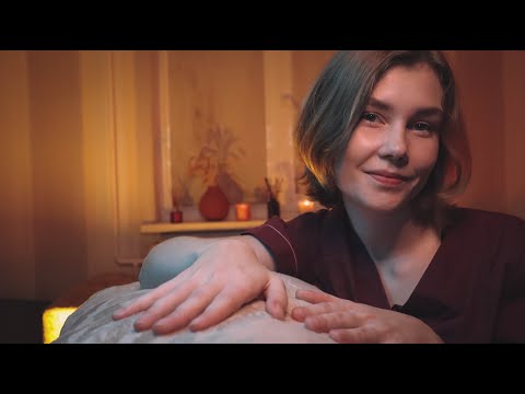 💆‍♀️Долгий массаж всего тела и лица  [компиляция]  ASMR full body massage and skin