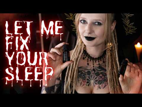 ASMR Gothic Girl Gives You a Spa Treatment in a Haunted Castle 🕯️