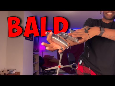 ASMR | Chaotic Haircut (layered sounds, personal attention, barber roleplay)