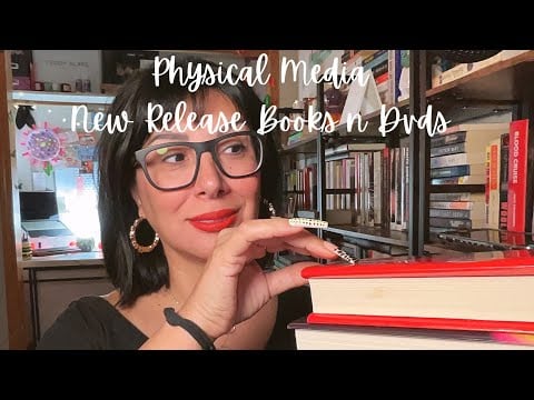 New Release Physical Media, Books n DVD Show and Tell ASMR 