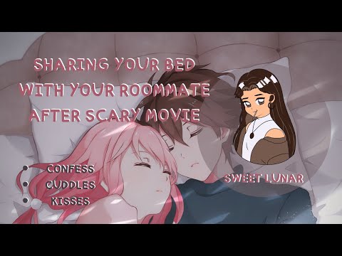[ASMR] [F4A] Your roommate wants to share your bed [Cuddles] [Sleep Aid]