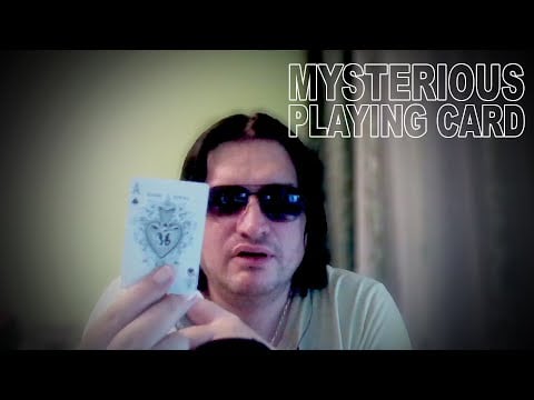 ASMR - The mysterious playing card from the deck | Soft spoken relaxing deck cards video