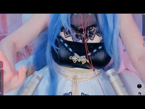 ASMR Maid Cosplay 💕 Long Nails + Miku Relaxing