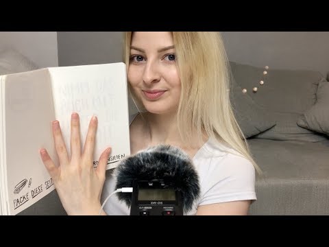 [ASMR] ♡ MACH DIESES BUCH FERTIG mit einer Menge an TAPPING und SCRATCHING | german/deutsch