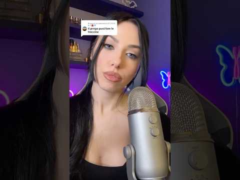 Treccine ASMR #treccineasmr #asmrsounds #shorts #asmritaliano #asmrhandmovement #asmrvideo #asmr
