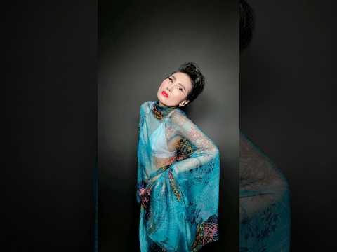 Whispers in Motion 🧣 | 4K Scarf Flowing ASMR by Rhea Jung, Where Every Move Speaks Emotion