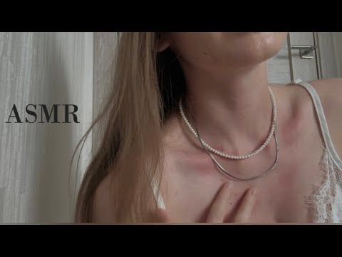 ASMR 🤍 | no talking / collarbone tapping / body sounds / I have 5 minutes to give you tingles!