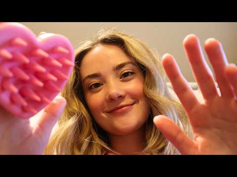 ASMR Sleepy Hair Wash & Care Roleplay! Soft Spoken & Whispered Ear To Ear