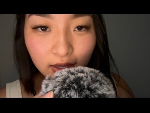 Fluffy Mic Scratches + DEEP In Your Ear Whispers & Mouth Sounds ~ASMR