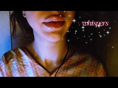 💎 **"Unintelligible ASMR Whispering — Healing Words You Can't Understand, But Feel Deeply"**