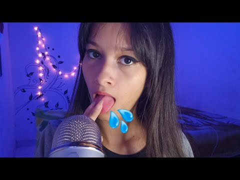 ASMR WET MOUTH SOUNDS PRA ARREPIAR ATÉ O TALO