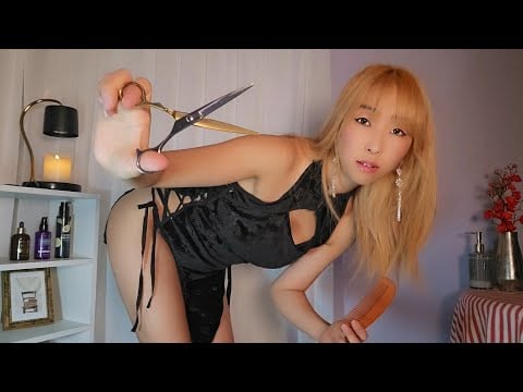 ASMR The Private Hair Salon💈Haircut & Massage by YOUR Stylist