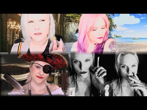 ASMR Role Play Compilation - Doctor Who, Mermaid, Pirate & Noir