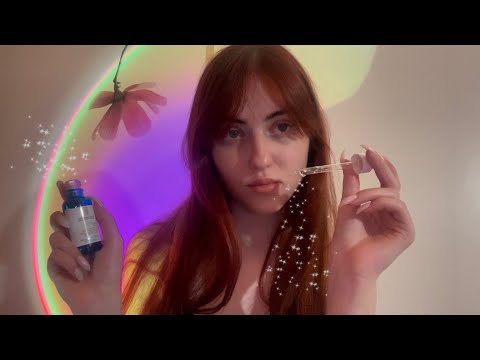 АСМР поухаживаю за твоим лицом 💜🫧💦