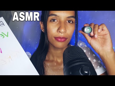 ASMR ROLEPLAY EXAME DE VISTA 👁️👁️ SEM ANÚNCIO NO MEIO