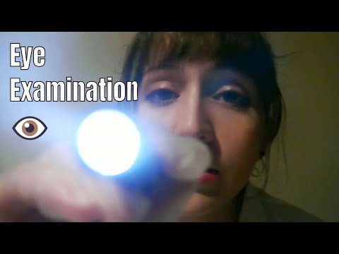 ⭐ASMR Doctor Roleplay, Eye Examination 👩‍⚕️👀 - (Soft Spoken, Light Triggers)