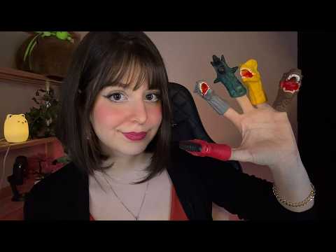 ASMR | Siga minhas instruções de olhos abertos + fechados