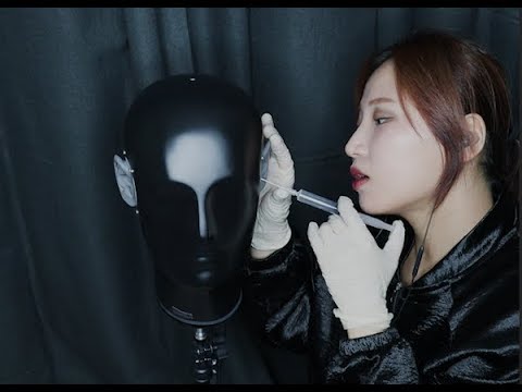 ASMR 2050년 불법 고막 주사 상황극  Injection needle sounds  医師