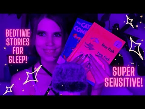ASMR | Reading You To Sleep! (Super Sensitive, Whispering, Inaudible)