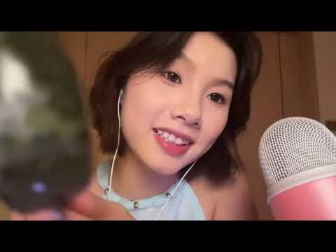 【ida助眠】黏糊糊的触发 滚轮/魔法贴纸/唇釉/手势#asmr助眠视频 #哄睡 #听觉asmr #助眠 #解压声控