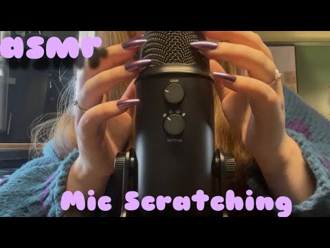 ASMR || Bare Mic Scratching 💅🏻