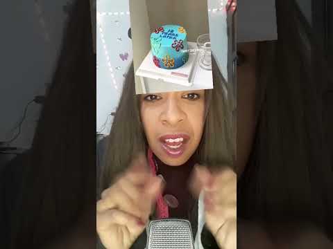 ASMR VOCÊ GOSTA DE BOLO DE ANIVERSÁRIO