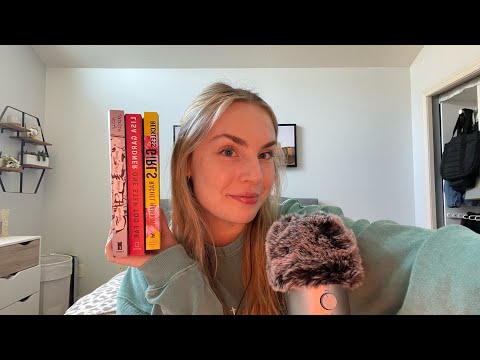 asmr whispered book show & tell