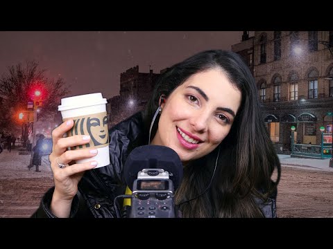 ASMR PARA DORMIR COM CUIDADOS DE INVERNO EM NYC 🗽 - Sweet Carol