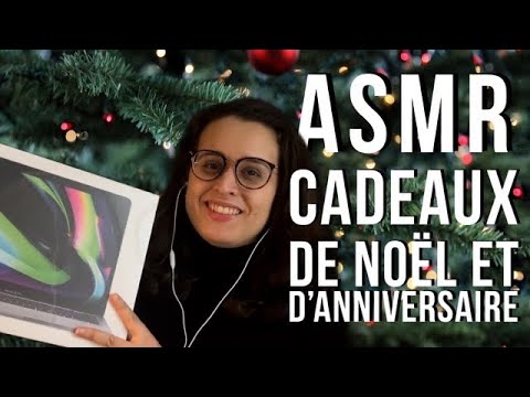 ASMR FR I MES CADEAUX DE NOËL (et d’anniversaire) 🎅 Partie 1