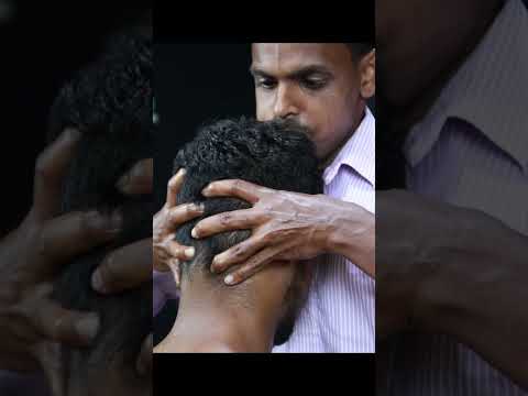 Massage For Body Pain Relief | ASMR Deep Tissue Massage | Strong Wrist Barber Body Massage #shorts