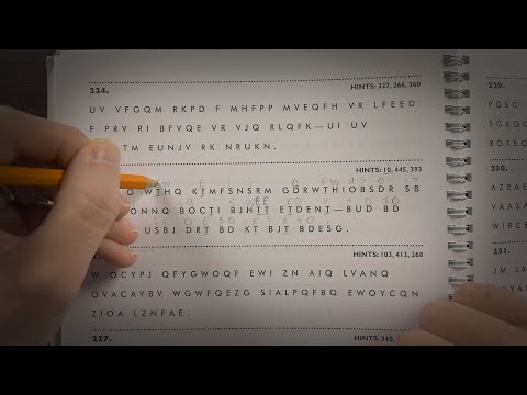 Cryptograms to Help You Sleep #3 | ASMR