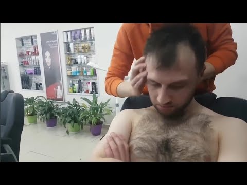 ASMR TURKİSH BARBER  HEAD NECK BACK AMR EAR FACE MASSAGE