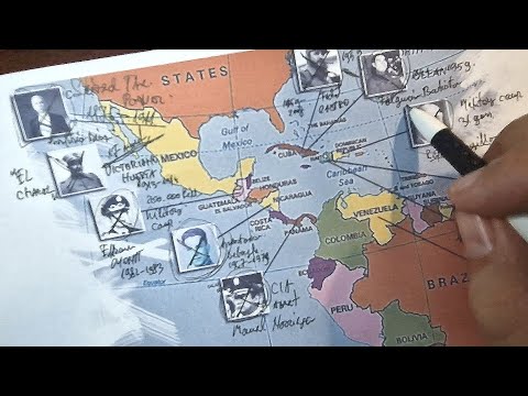 ASMR: All AMERICA's Most Evil Dictators - Stats & Facts [ASMR tracing & History]
