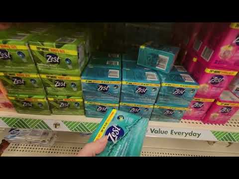 Dollar Tree Soap & Cleaning Products Shelf Organization 8-30-2023