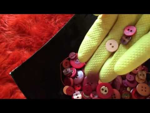 Rubber Gloves ♥ Passional Red Buttons ♥  [[ASMR]]