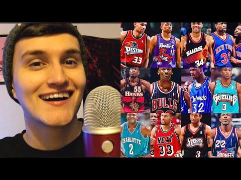 My Favorite All-Time NBA Jerseys 🏀 ( ASMR )