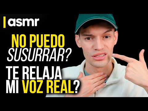 ASMR español para dormir con mi voz normal