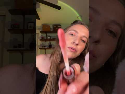 Applying your lipgloss 💄 #asmr #asmrpersonalattention #asmrlipgloss #shorts