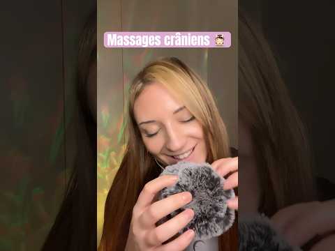 ASMR Massages crâniens 💆🏻 #scalpmassage #asmr #triggersforsleep #asmrvideo