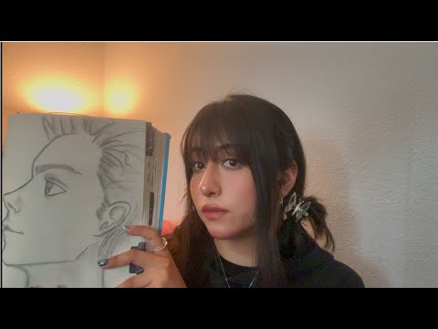 ASMR Drawing you (Soft Spoken)