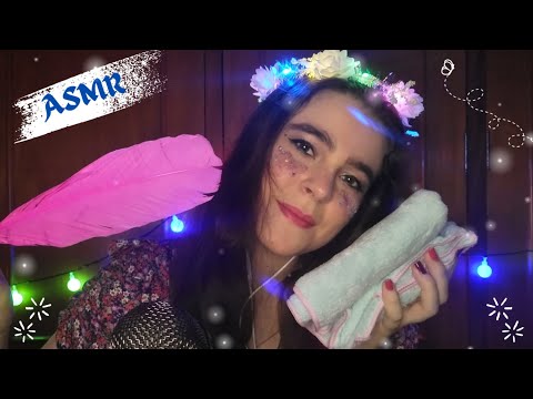 ASMR 🧚 - Fada Fazendo Gatilhos Para Você Dormir • Fairy Making Triggers For You To Sleep