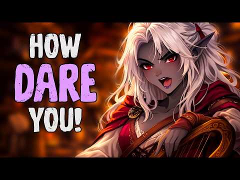 You Interrupted The Bard's Song [F4A] [Enemies To Friends] [Drow Speaker] [Fantasy] [ASMR Roleplay]