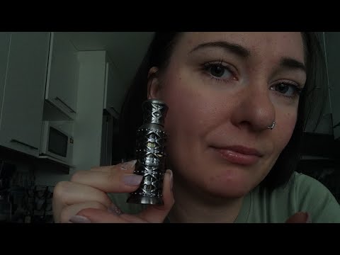 ASMR- Beauty haul: face products, perfumes, personal attention to products