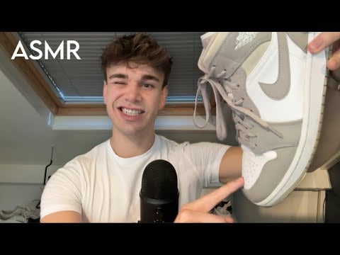 ASMR Shoe Haul Overexplained👟 Relaxing tapping sounds for sleep