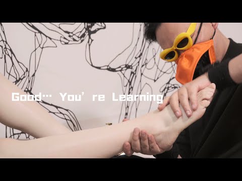 Slow Obedience Leg Massage ASMR | Whisper Control, Oil Massage, Tingly Relaxation