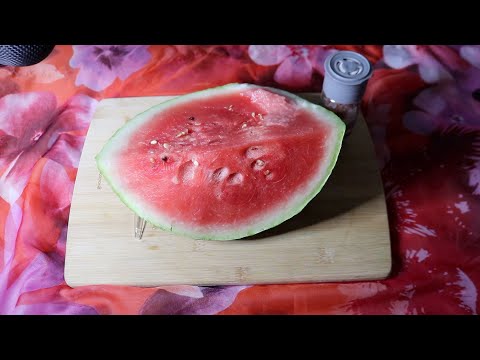 SWEET WATERMELON ASMR EATING SOUNDS